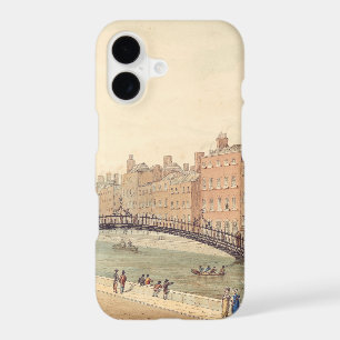 Liffey Bridge in Dublin by Samuel Frederick Brocas iPhone 17 Case