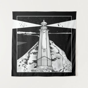 Lifhthouse Nelson New Zealand Tapestry