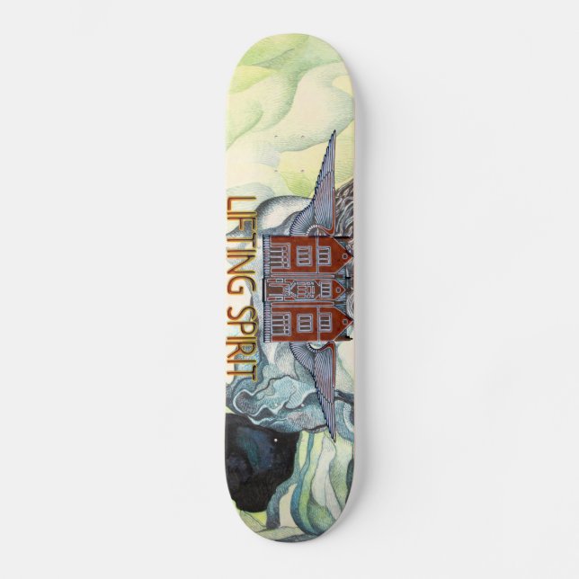 Lifitng Spirit Skateboard Deck (Front)