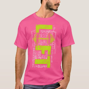 Lift Barbell  Bodybuilding Gym  Workout Weightlift T-Shirt