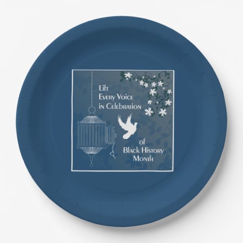 Lift Every Voice BHM Party Paper Plates