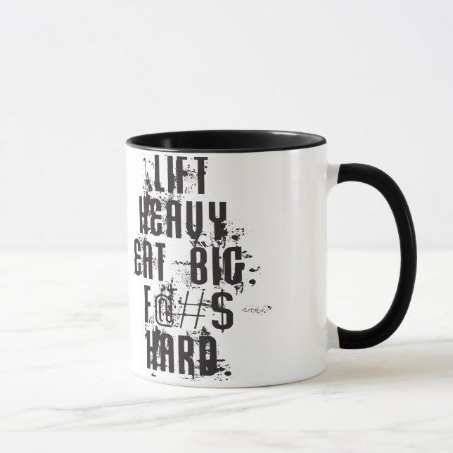 Lift Heavy, Eat Big Mug (Right)