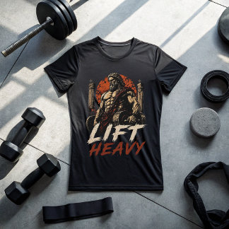 Lift Heavy Fitness Shirt | Spartan Strength Gym