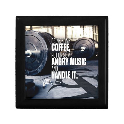 Lift Heavy Inspiration _ Coffee and Angry Music Gift Box