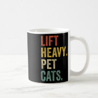 Lift Heavy Pet Cats - Funny Gym Workout