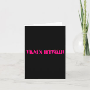 Lift Heavy Run Far Hybrid Sport Fitness Running Bo Card