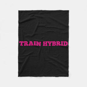 Lift Heavy Run Far Hybrid Sport Fitness Running Bo Fleece Blanket
