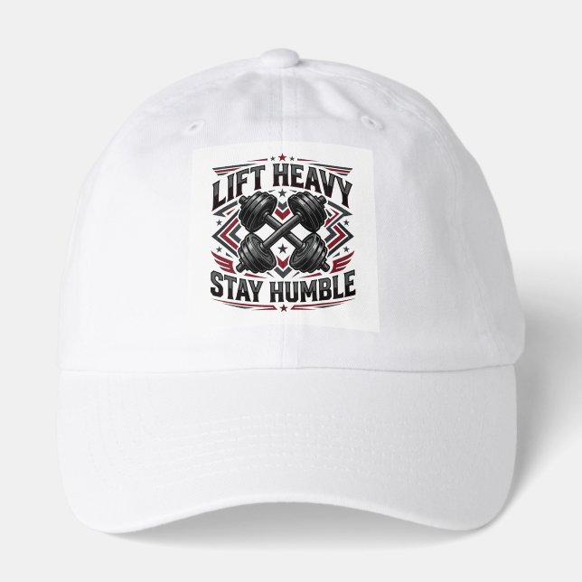 Lift Heavy Tee Hat (Front)