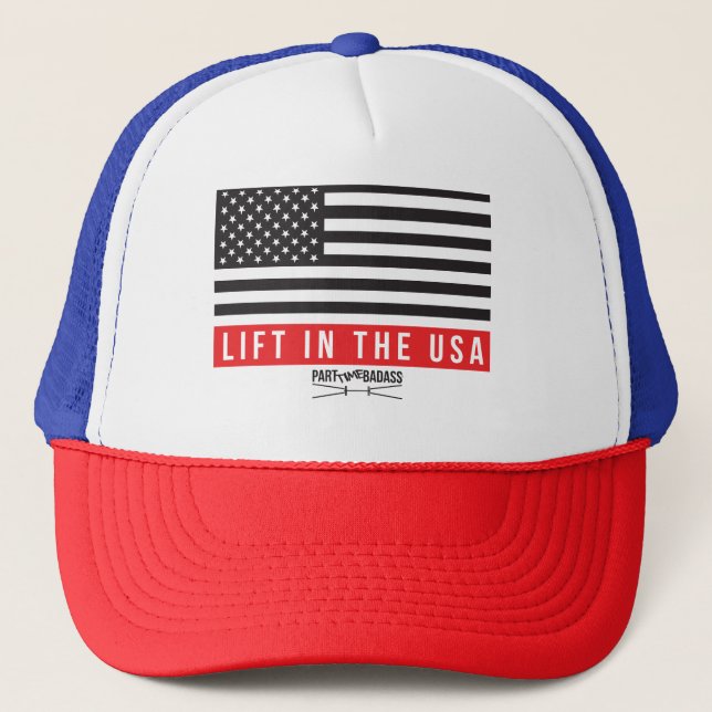 LIFT IN THE USA- TRUCKER HAT (Front)