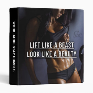 Lift Like A Beast, Look Like A Beauty - Workout Binder