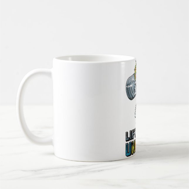 Lift Like a Girl if You Can Bro T  Fitness Gym   Coffee Mug (Left)