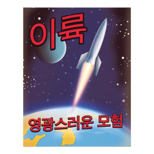 Lift Off A glorious adventure North Korea Photo Print