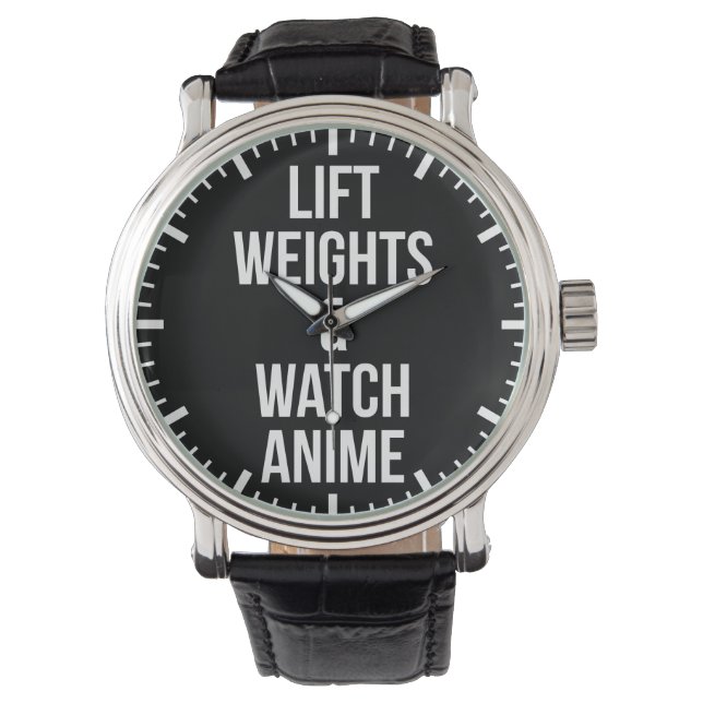 Lift Weights And Watch Anime - Inspirational Gym (Front)