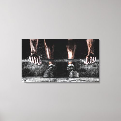 Lift Weights Canvas Print