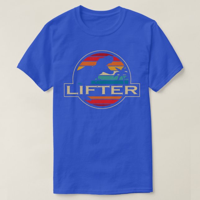 Lifter Dinosaur T-Shirt (Design Front)