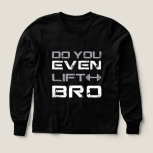 lifting bro Bro Funny Gym Typography Tri-Blend Shirts