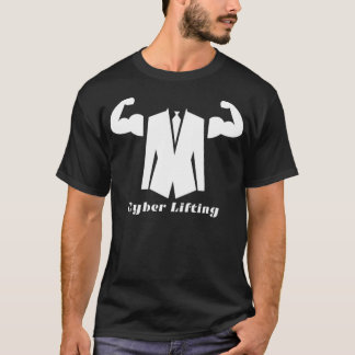 Lifting Cyber Security Hacker Expert Computer Geek T-Shirt