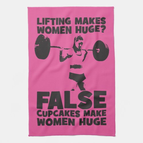 Lifting Makes Women Huge False Cupakes Do Towel