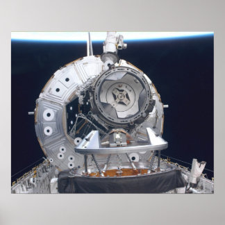 Lifting of Unity from Space Shuttle Endeavour Poster