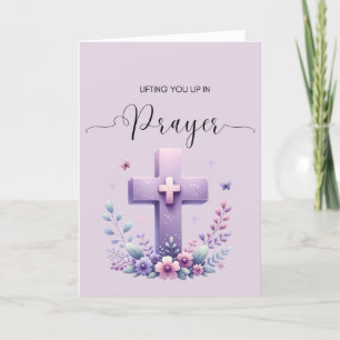 Lifting You Up in Prayer Card 