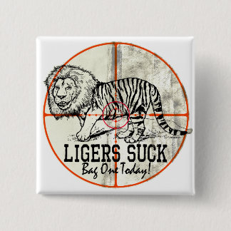 Liger Hunter by Mudge Studios Pinback Button