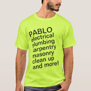 LIGHT #1 Get Noticed Get Work! Customize Nombre T-Shirt