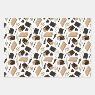 Light Academia Wrapping Paper Sheets