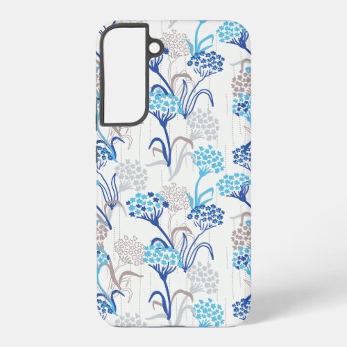 Light and Airy Hydrangea Floral Pattern Samsung Galaxy S22 Case