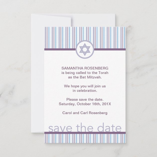 Light And Bright Bat Mitzvah Save The Date
