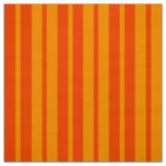 Light and Dark Orange Stylish Stripes Design  Fabric