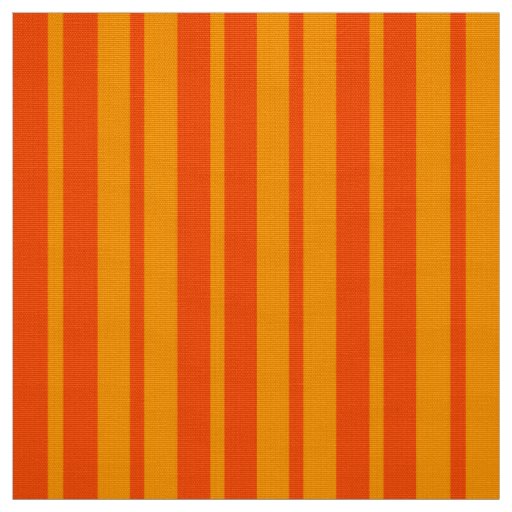 Light and Dark Orange Stylish Stripes Design  Fabric