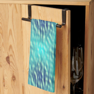 Light and Dark Pool Water Pattern Kitchen Towel