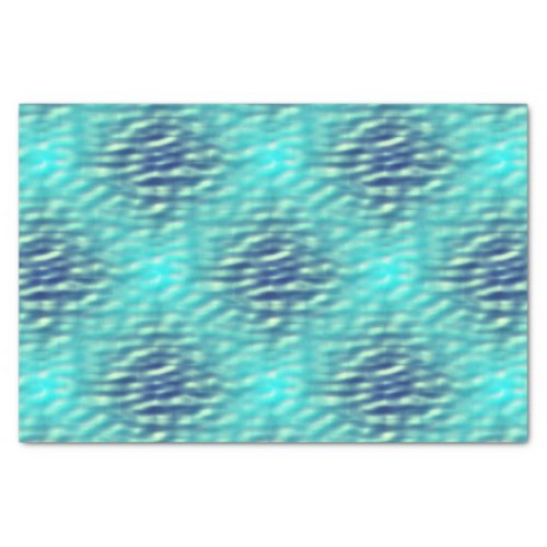 Light and Dark Pool Water Pattern Tissue Paper