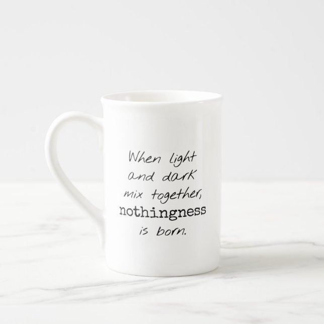 Light And Dark Specialty Mug (Left)