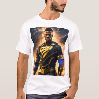  "Light and Dark Superhero" T-Shirt