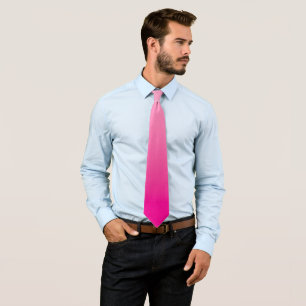 Light and Hot Pink Ombre Neck Tie