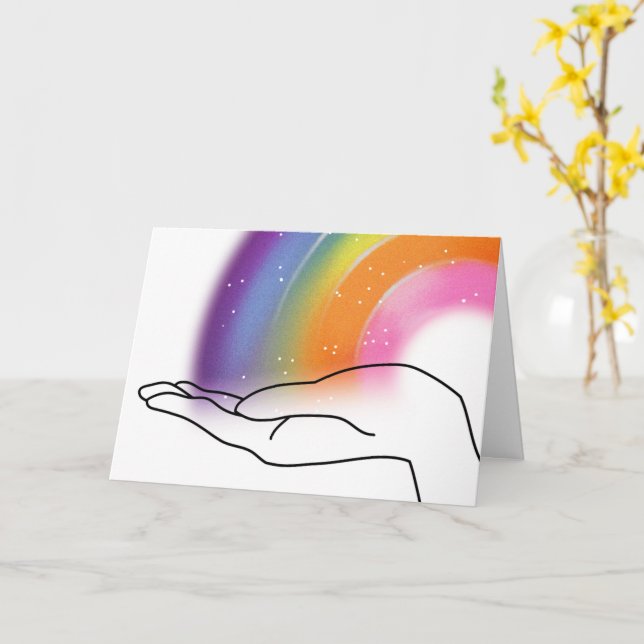 Light and Love Get Well Card (Yellow Flower)