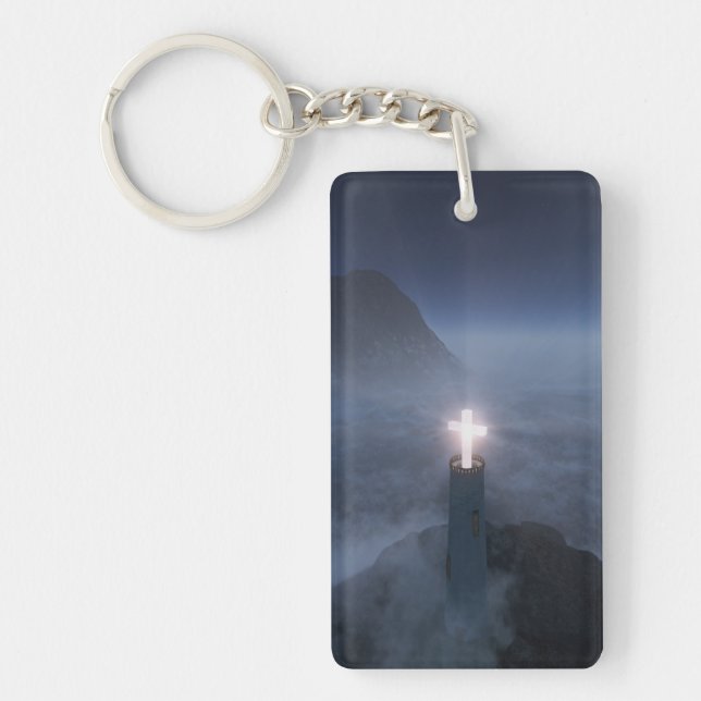 Light and Salvation Acrylic Keychain (Front)