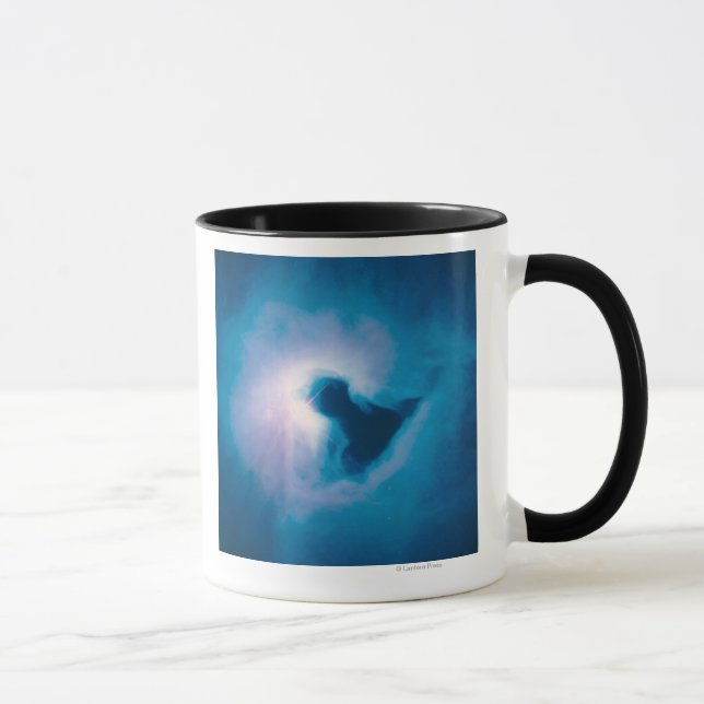 Light and Shadow in the Carina Nebula Mug (Right)