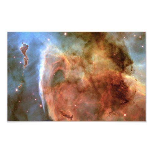 Light and Shadow in the Carina Nebula Photo Print