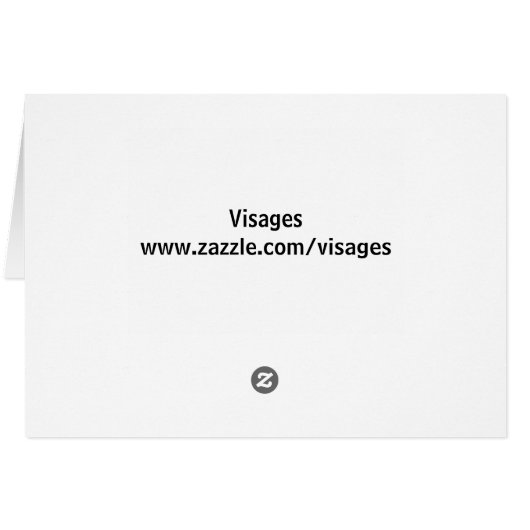 Light and Shadow Pathway Get Well Card (Back Horizontal)