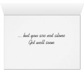 Light and Shadow Pathway Get Well Card (Inside Horizontal (Bottom))