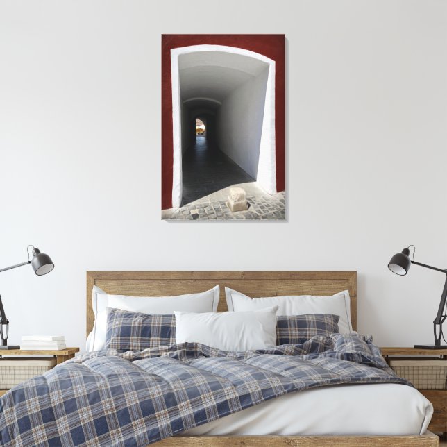 Light and shadows canvas print (Insitu(Bedroom))