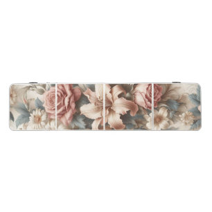 Light Antique Floral Perfection Beer Pong Table