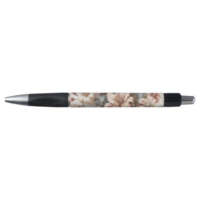 Light Antique Floral Perfection Pen (Front)