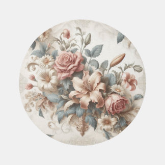 Light Antique Floral Perfection Rug
