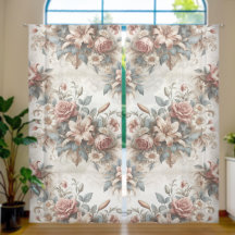 Light Antique Floral Perfection