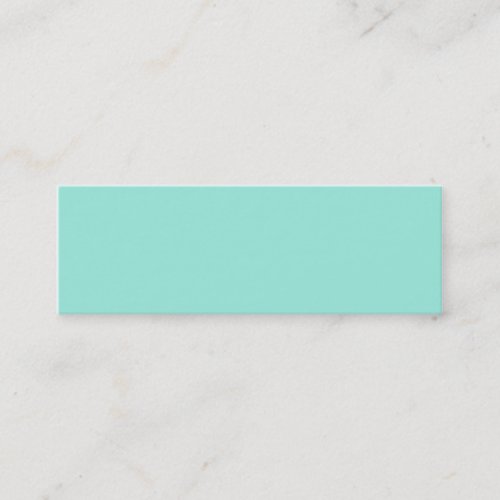 Light Aquafresh Aqua Blue Green Fashion Color Business Card Templates