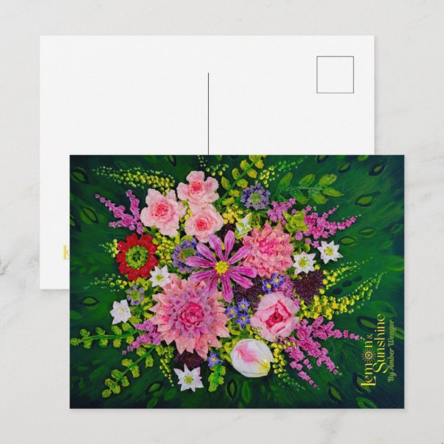 "Light as a Fairy" Postcard (Front/Back)