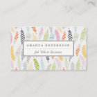 Light as a Feather Business Cards